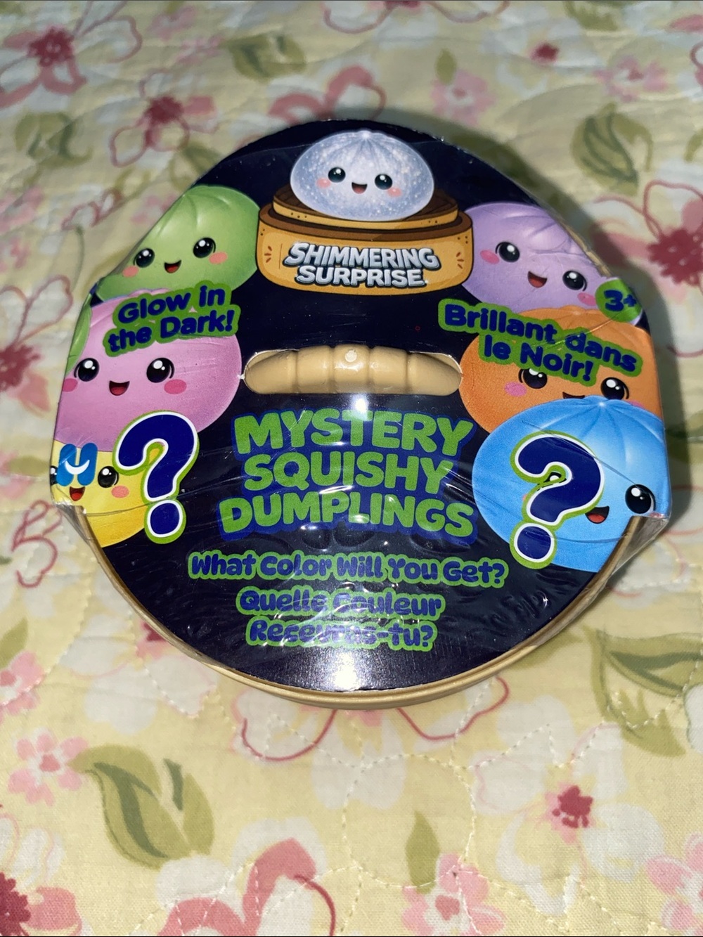 🥟🥢 Mystery Squishy Dumplings - Shimmering/Glow In The Dark??? 🥢🥟